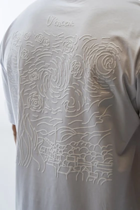 تیشرت آستین کوتاه طرحدار مردانه