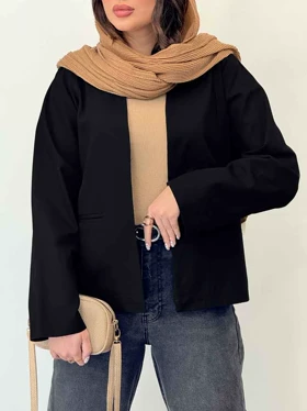 کت برش‌دار جیب نما