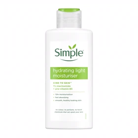کرم مرطوب کننده صورت سیمپل مدل Light مناسب انواع پوست حجم 125 میلیلیتر