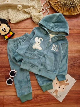 سویشرت شلوار بچگانه طرح خرگوش