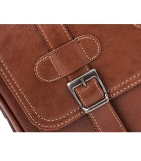 کیف اداری چرم دو سگگ مدل NM-192 (عسلی)