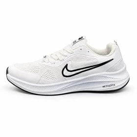 کفش کتانی مردانه و بزرگ پا مدل نایک زوم سفید NIKE ZOOM