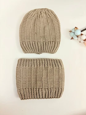 کلاه و شال زنانه و مردانه کد 495