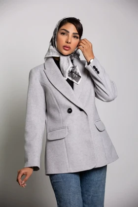 کت فوتر یقه بلیزر بنیتا