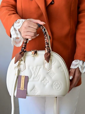 کیف دستی زنانه بنو مدل آلان کد BENO 4759 (سفید کرمی)