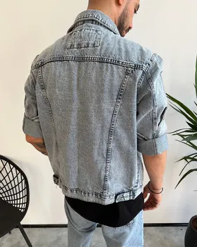 کت جین مردانه آبی LEVIS