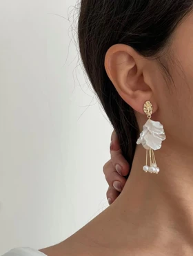 گوشواره صدفی 5تکه