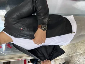 کت چرم تمام خز مشکی وارداتی