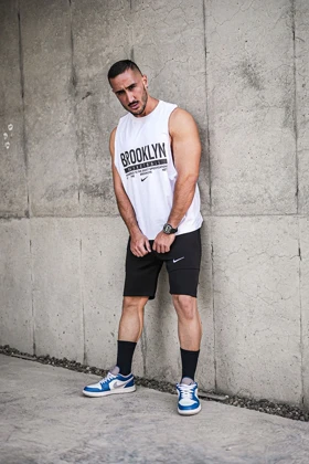 رکابی حلقه‌ای وست قهرمانی BROOKLYN سفید