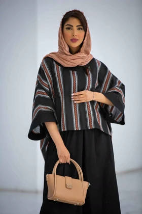 مانتو پانچ کنفی ترکیبی