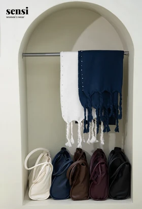 کیف چرم دستی دوبند ساده
