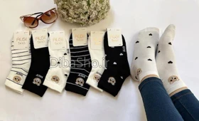 جوراب زنانه نیم ساق Teddy