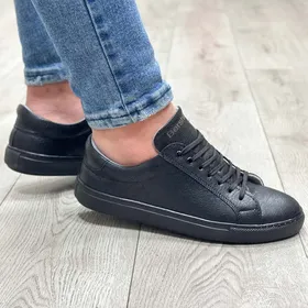 کفش ونس مردانه مدل برشکا bershka رنگ مشکی