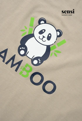 تیشرت پاندا bambooچاپی