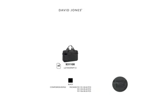 کیف اداری مدل David Jones 931108