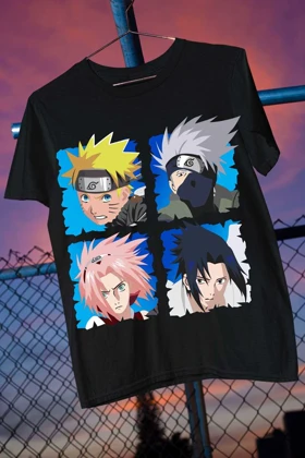 تیشرت ناروتو تیشرت انیمه naruto کد 71234