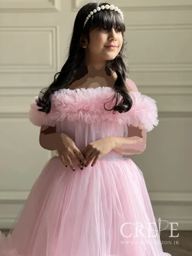 |پیراهن نسترن دنباله دار