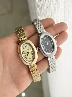 ساعت نایدو زنانه صفحه بیضی کپل