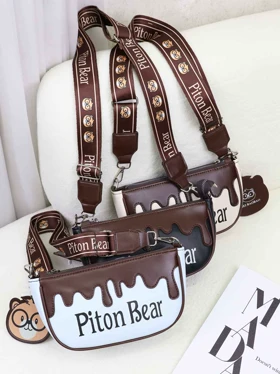 کیف دوشی زنانه مدل پیتون کد EB1011