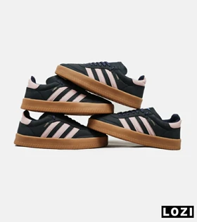 کفش کتانی مردانه سرمه ای ADIDAS Samba