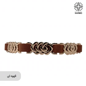 کمربند کشی 1.5 سانت حلقه کد 020 (قهوه ای)