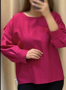 بلوز کتان لمه