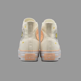 کانورس پلتفرم گل و خورشید Converse Platform Floral Embroidery