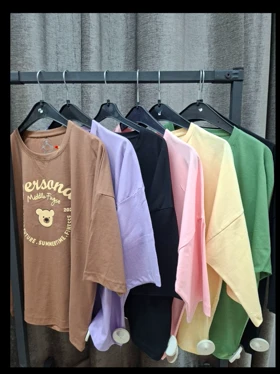 تیشرت باکسی ملودی