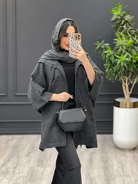 پالتو خفاشی بغل دکمه