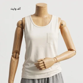 تاپ زنانه یقه گرد تک جیب | آی بولک