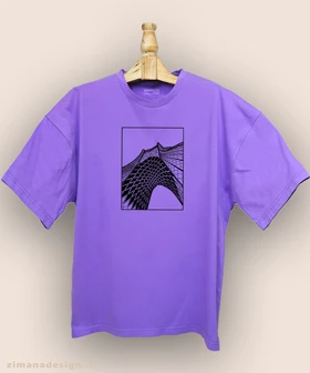 تیشرت لش مردانه و زنانه طرح برج آزادی