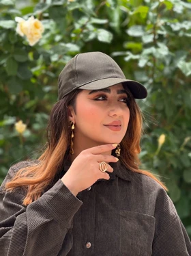 کلاه کپ ساده کتان