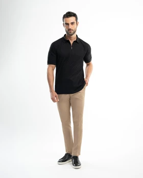 پولوشرت مردانه نیم زیپ کد 300/53