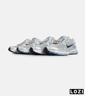کفش کتانی مردانه طوسی آبی نایک NIKE zoom vomero 5