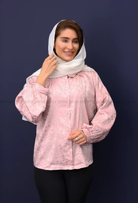 شومیز ساتن پلنگی