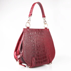 کیف دوشی و دستی زنانه چرم یلسان مدل مارال کد008-GC