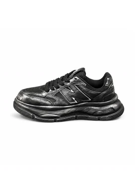 کفش کتانی مردانه مدل نیوبالانس کاستوم شده مشکی New Balance