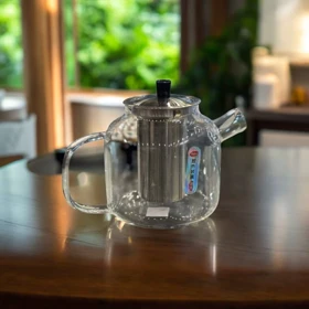 قوری پیرکس درب استیل 1000 میل