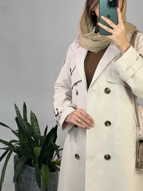 بارانی بلند غزال