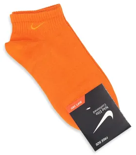 جوراب مچی کش انگلیسی گلدوزی طرح Nike طیف نارنجی