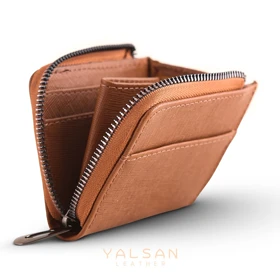 کیف پول چرم یلسان مدل رادین کد 080-HRM