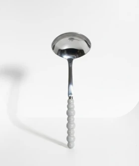 ملاقه دسته مرواریدی هفت رنگ براق