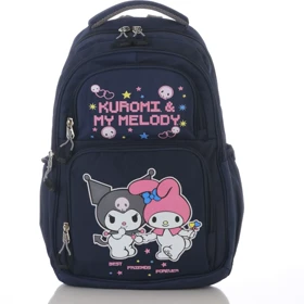کوله پشتی مدرسه مدل Kuromi my melody