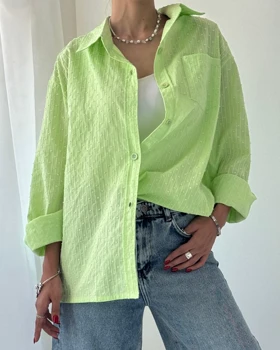 شومیز زاپ پشت پیلی کد 500436