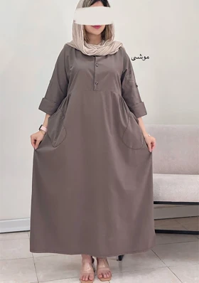 پیراهن مانتویی یاسمن