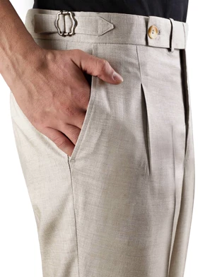 شلوار سگک دار پشمی 2422504