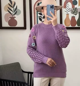 بلوز بافت زنانه وارداتی