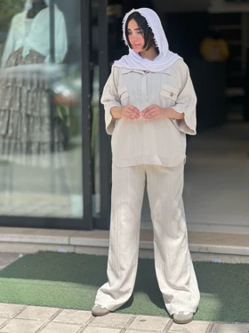 ست تونیک وشلوار کد 905