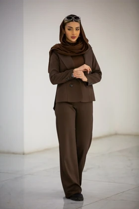 کت زنانه بلدینگ بغل چاک