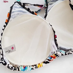 مایو زنانه مدل پلنگی پددار ماریلین کد 3686-7100